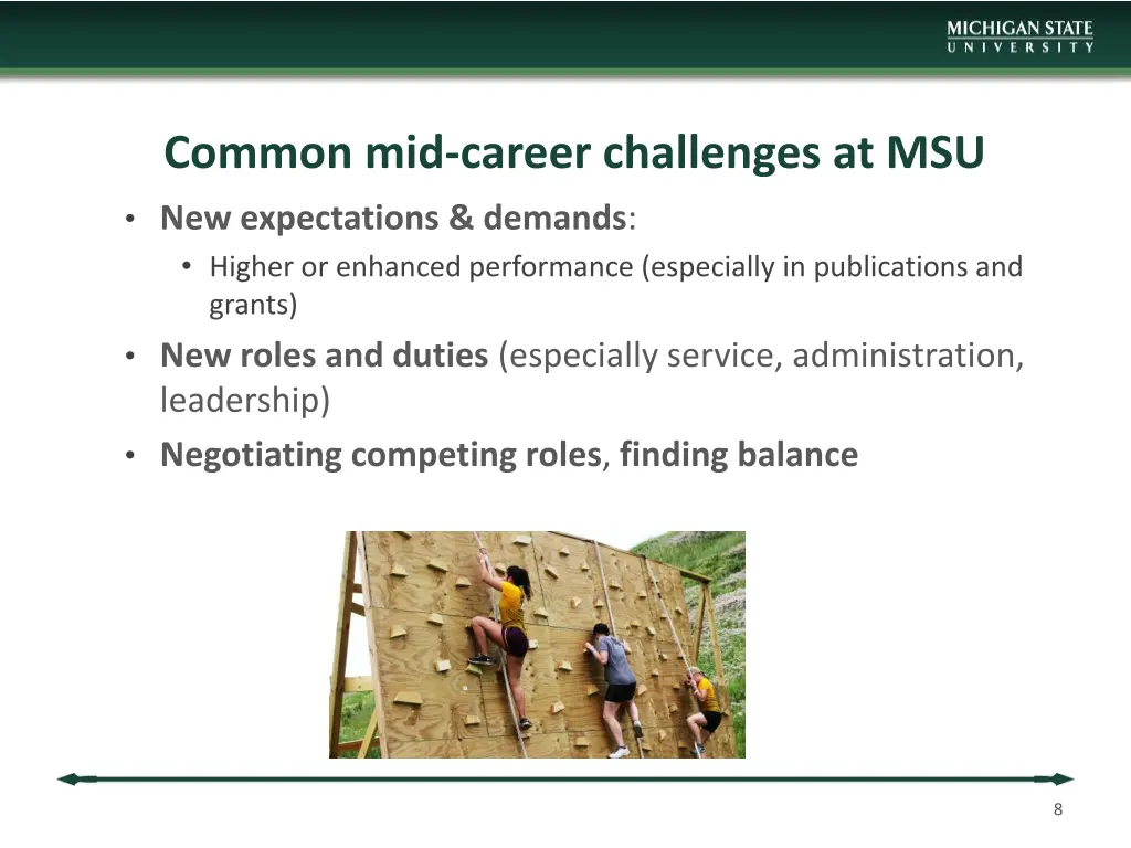 common mid career challenges