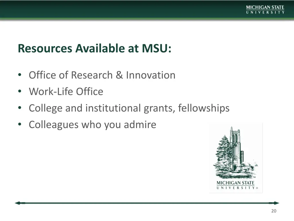resources available at msu 1