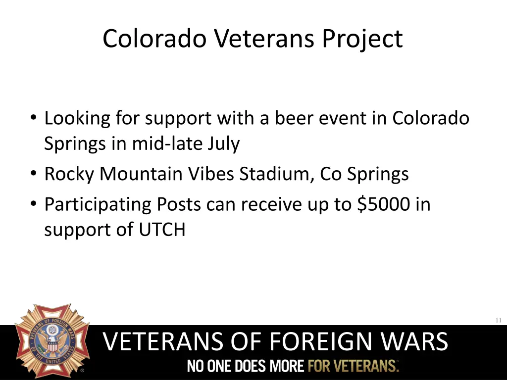 colorado veterans project