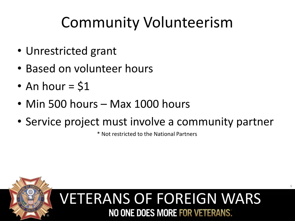 community volunteerism