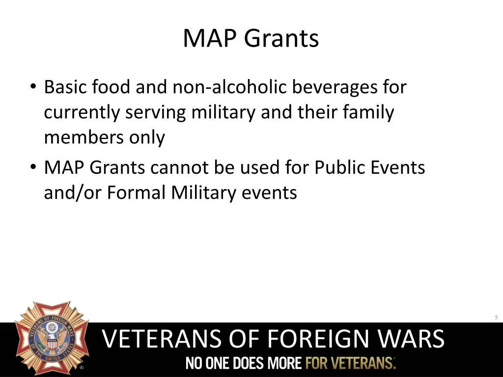 map grants