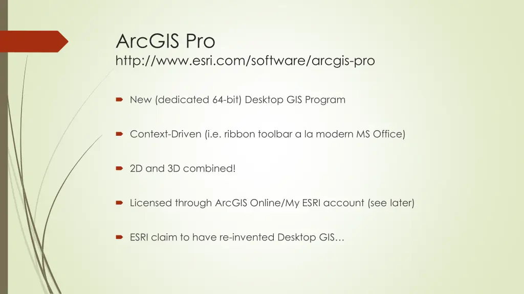 arcgis pro http www esri com software arcgis pro