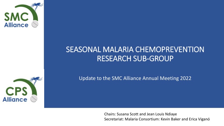 seasonal malaria chemoprevention seasonal malaria