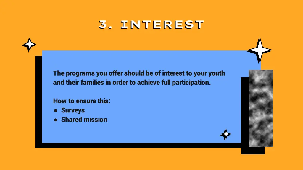 3 interest