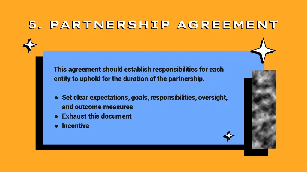 5 partnership agreement