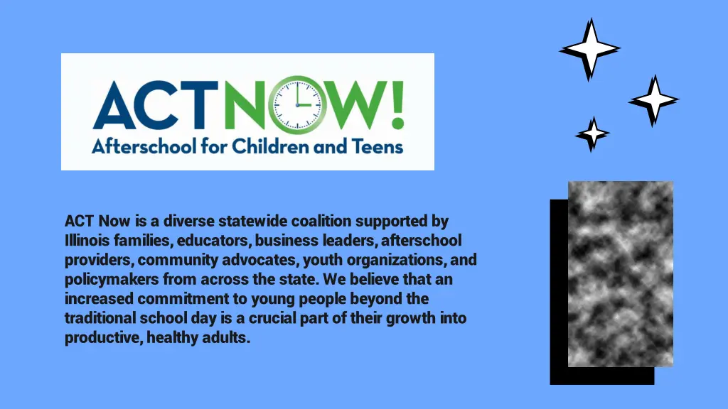 act now is a diverse statewide coalition