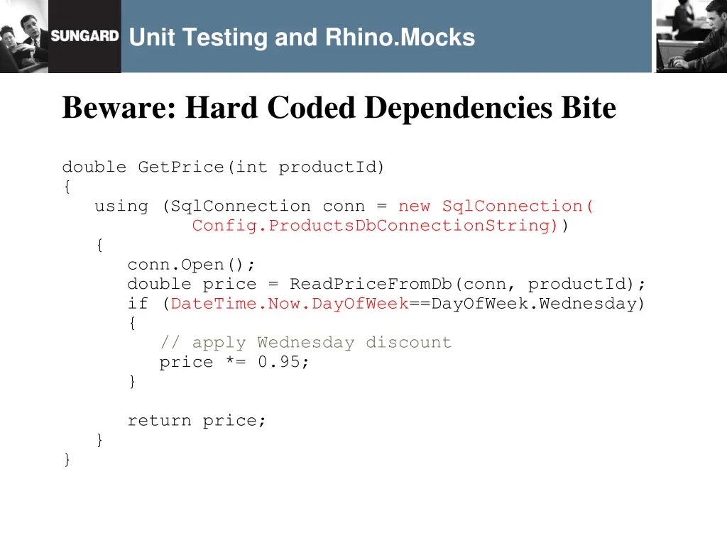 unit testing and rhino mocks 11