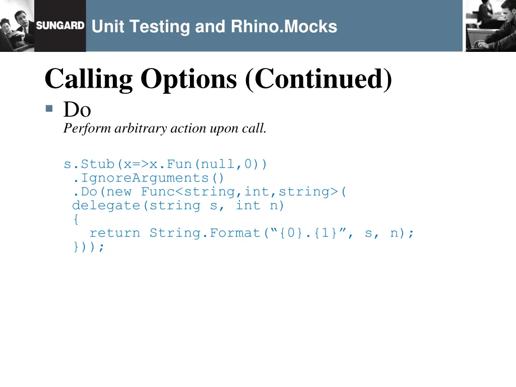 unit testing and rhino mocks 25