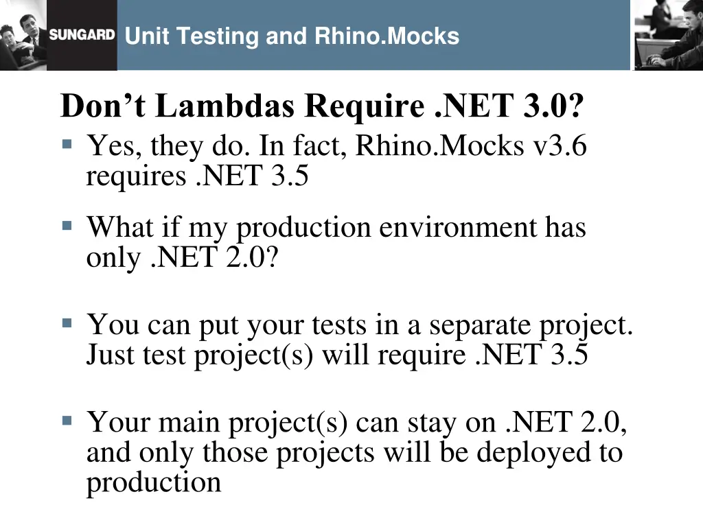 unit testing and rhino mocks 33