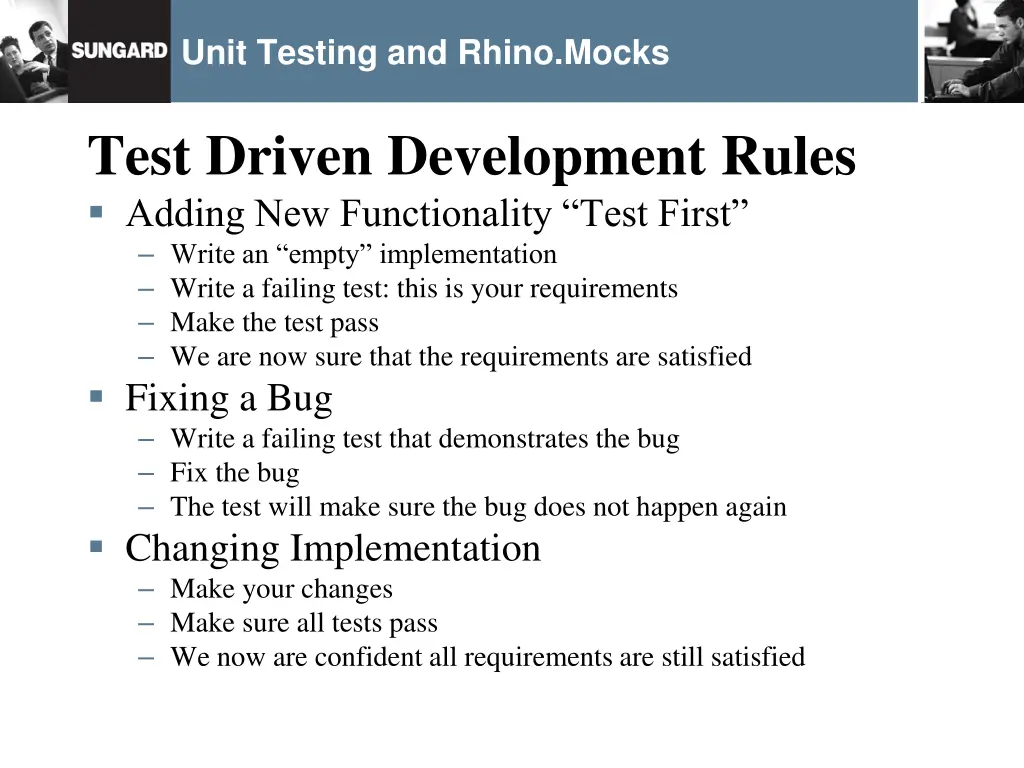 unit testing and rhino mocks 9