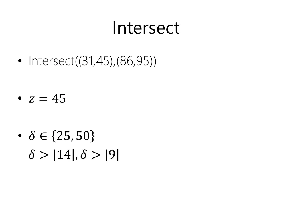 intersect 7