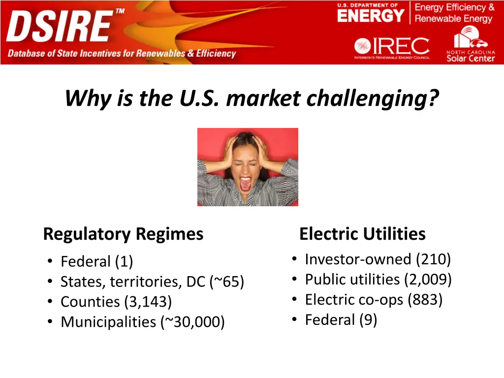 why is the u s market challenging