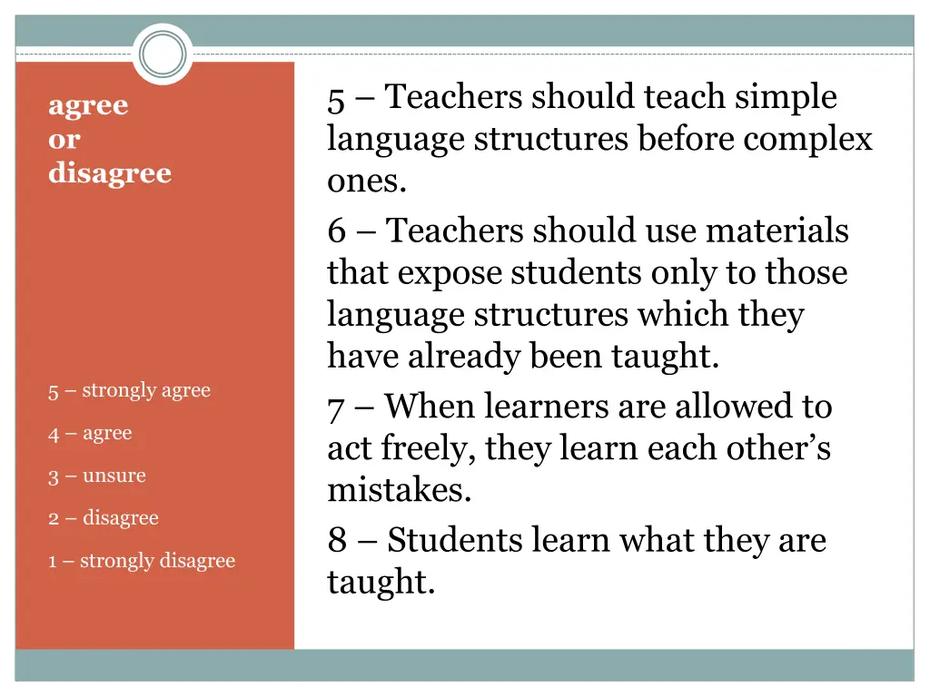 5 teachers should teach simple language
