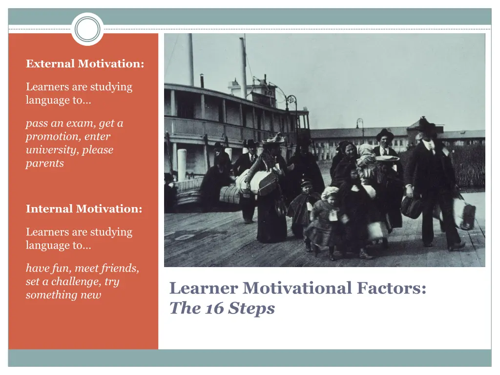 external motivation