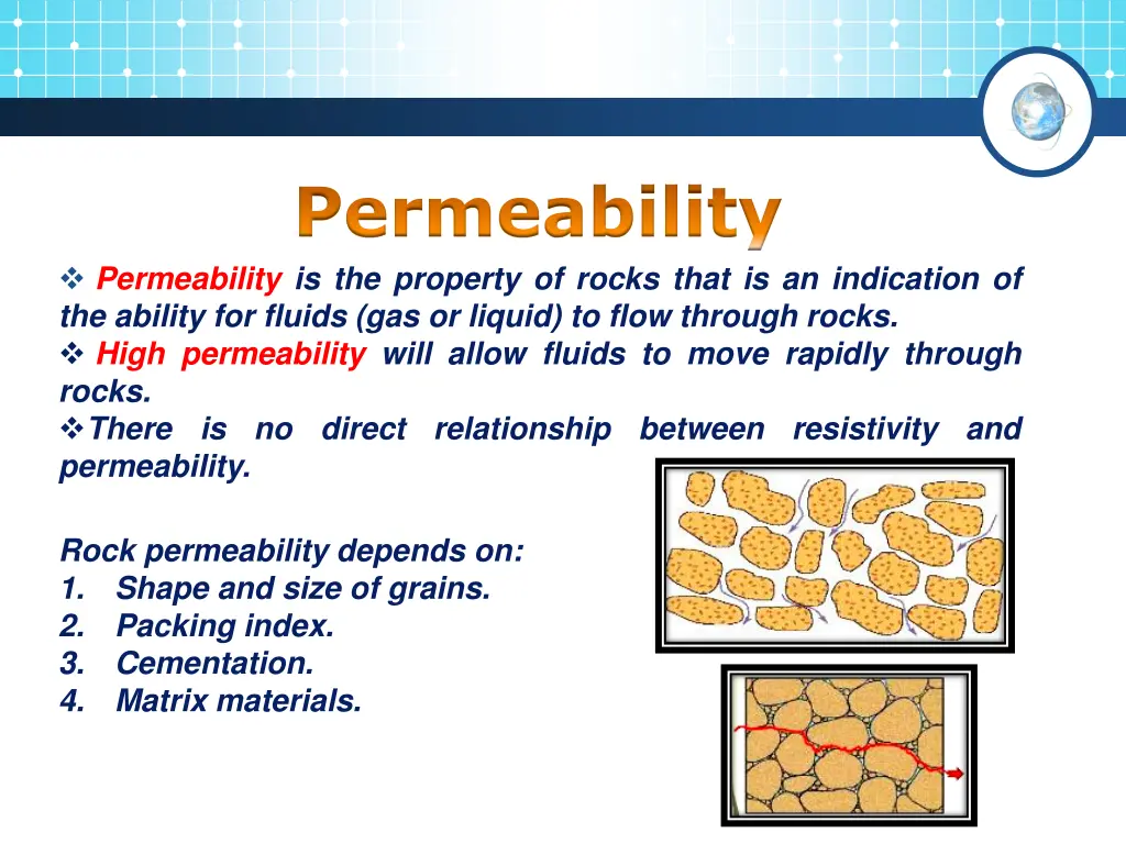 permeability permeability is the property