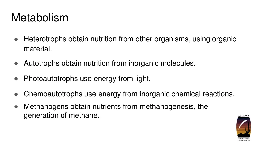 metabolism