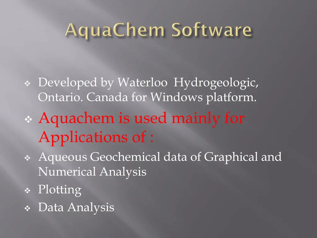 developed by waterloo hydrogeologic ontario