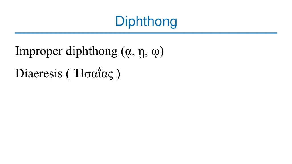 diphthong 1