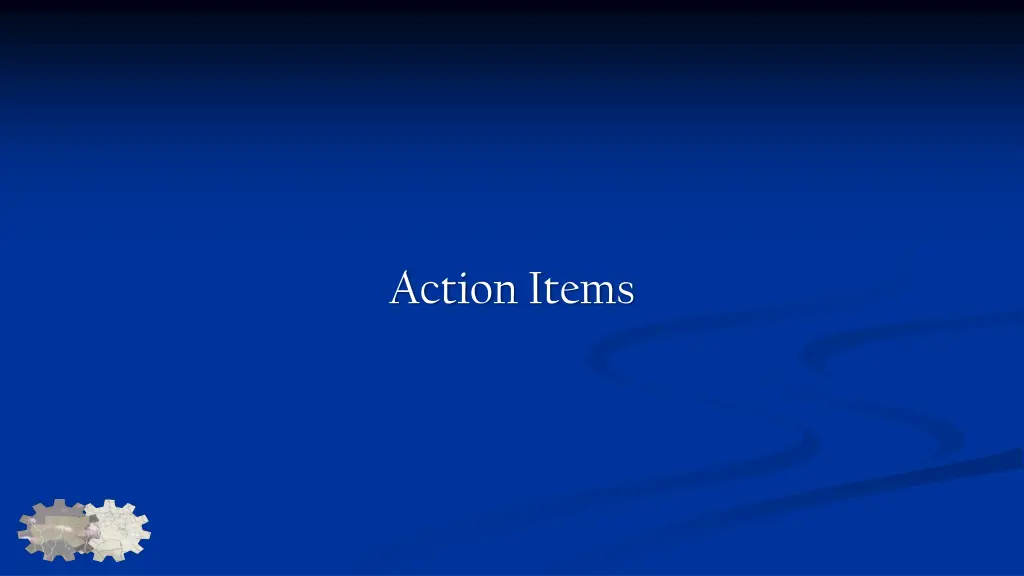 action items