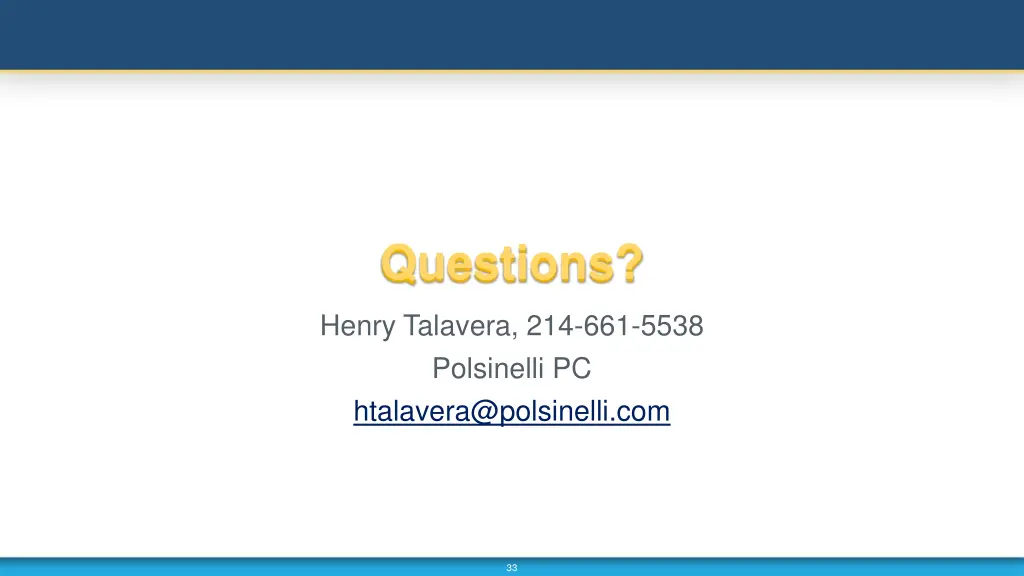 questions