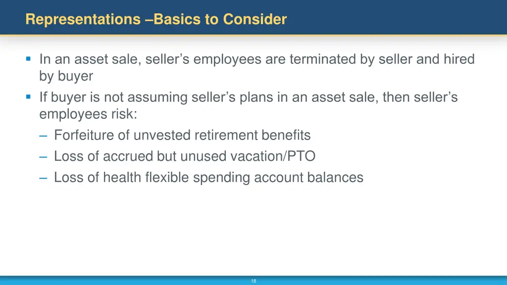 representations basics to consider 1