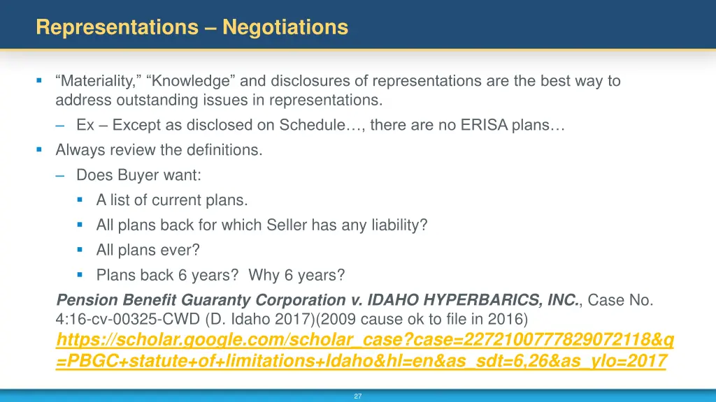 representations negotiations 3