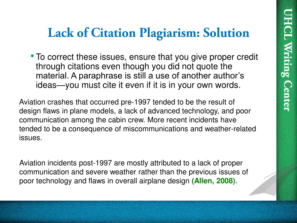 to correct these issues ensure that you give