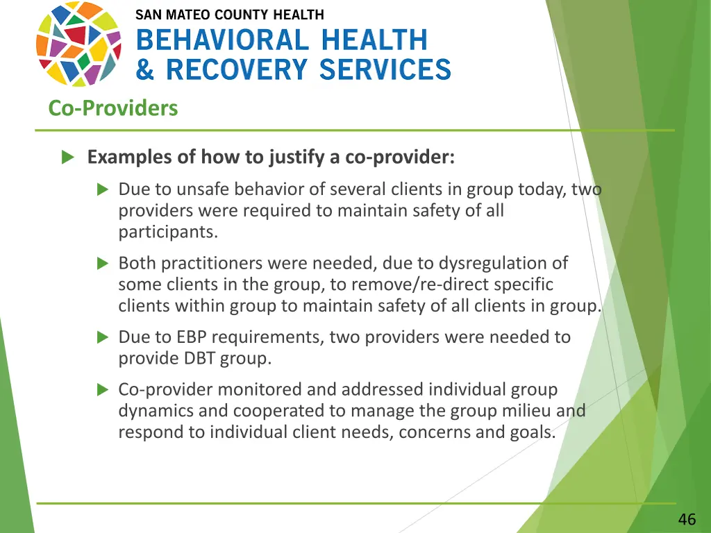 co providers 2
