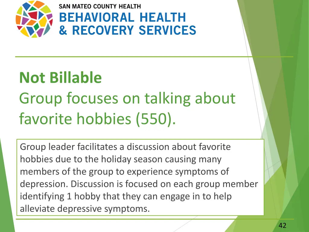 not billable group focuses on talking about