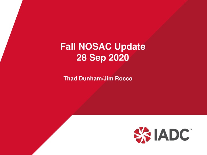 fall nosac update 28 sep 2020