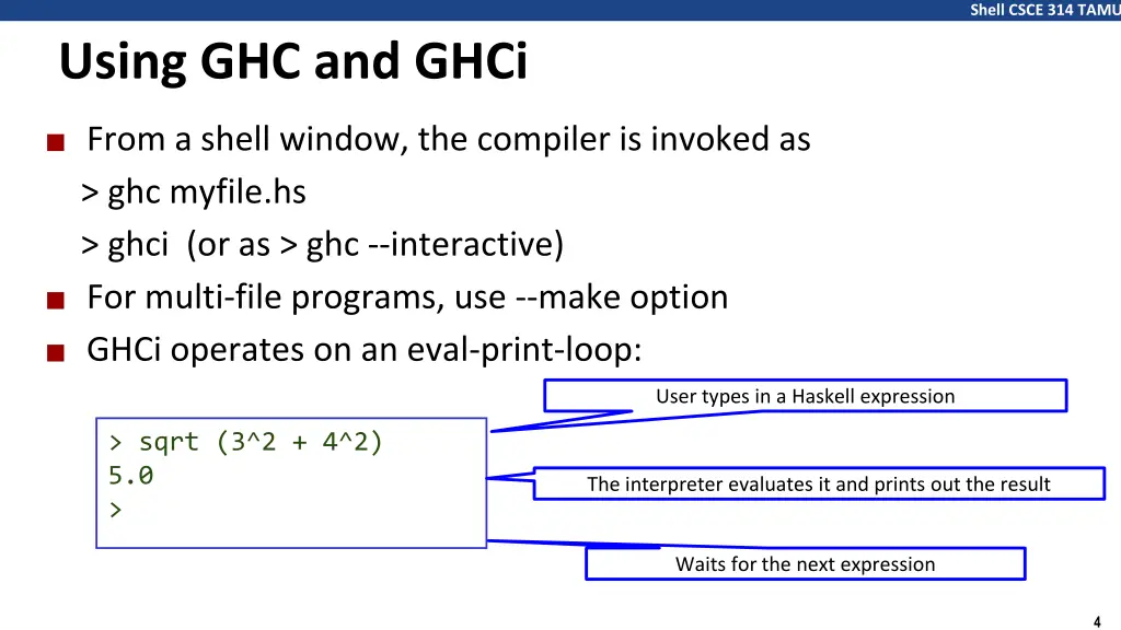 shell csce 314 tamu 3