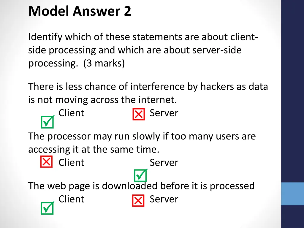 model answer 2