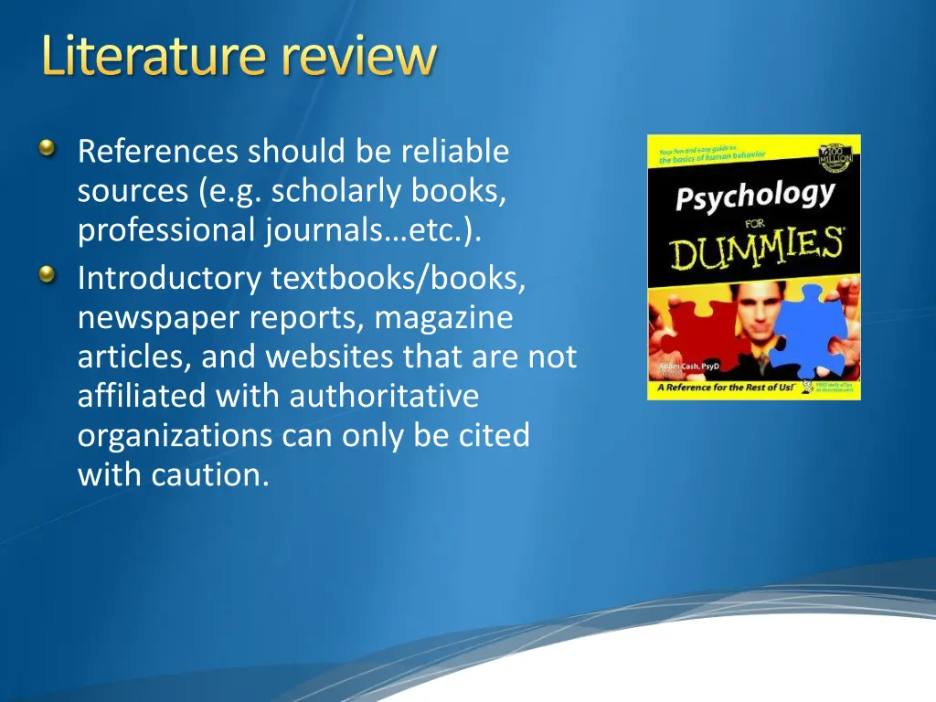 literature review 1