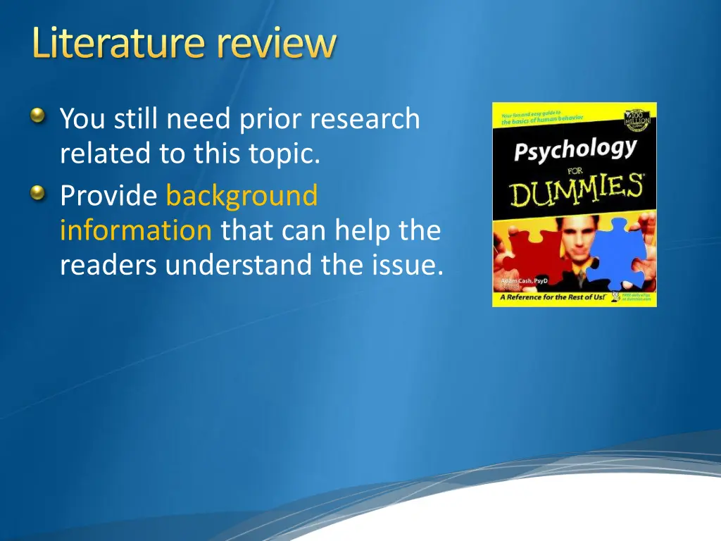 literature review