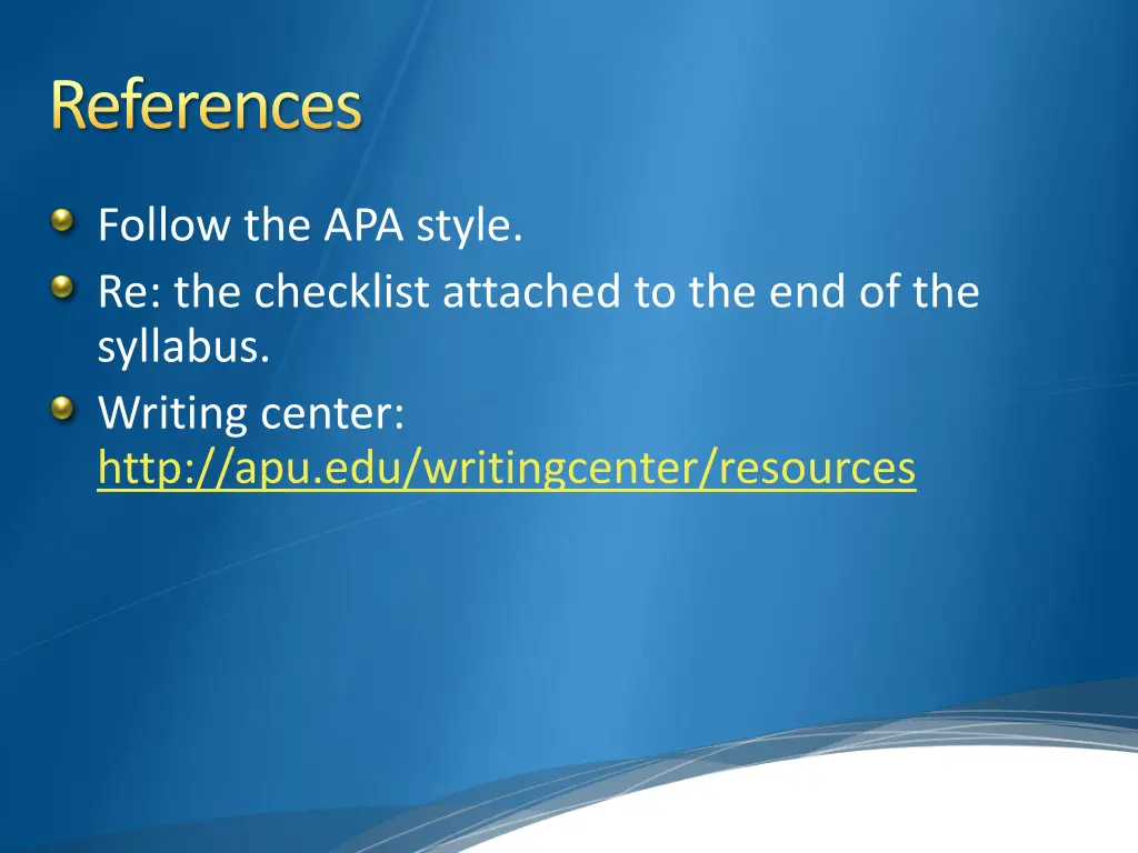 references