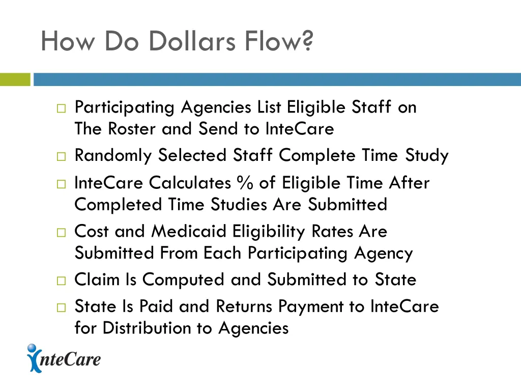 how do dollars flow