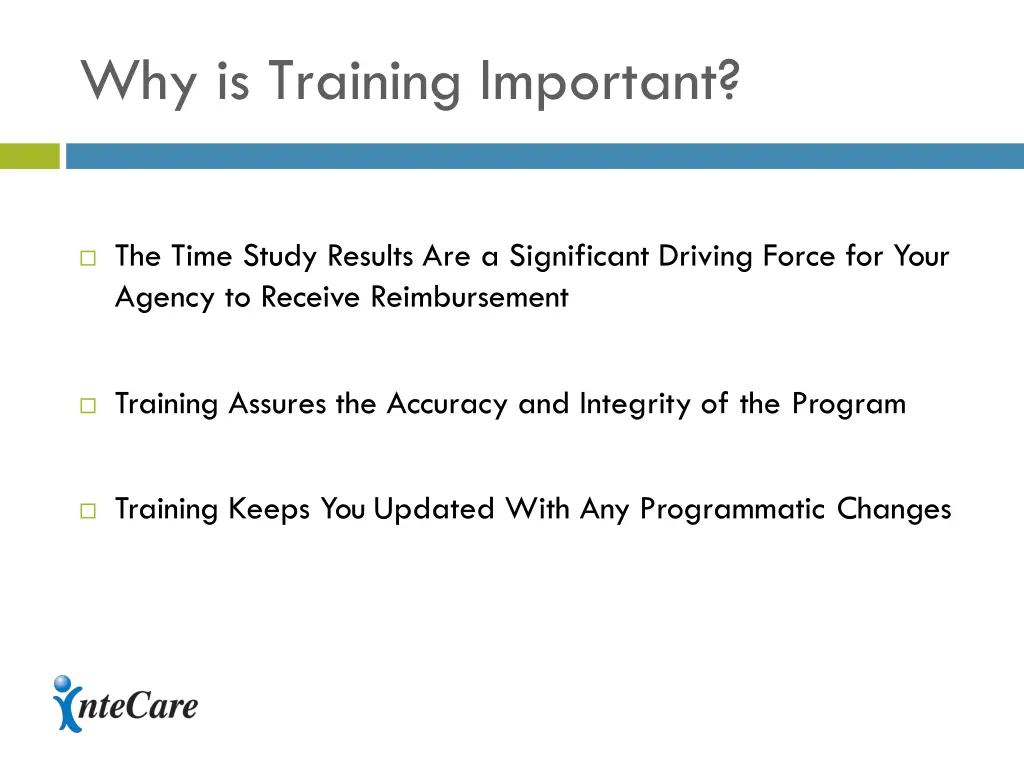 why is training important