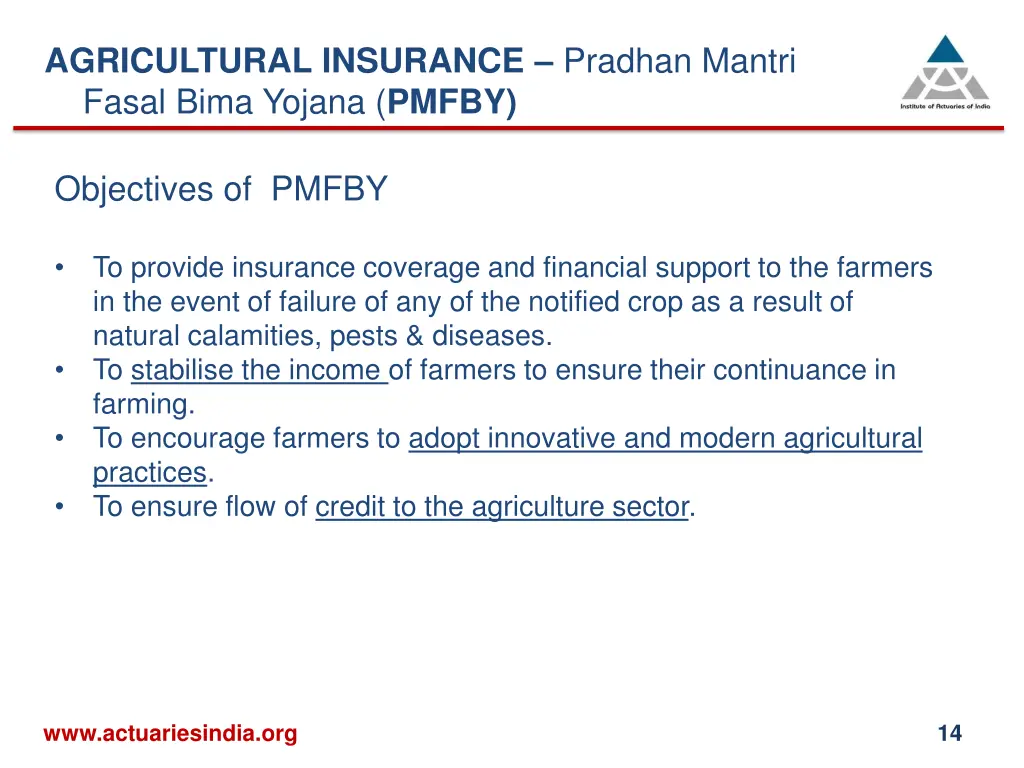 agricultural insurance pradhan mantri fasal bima