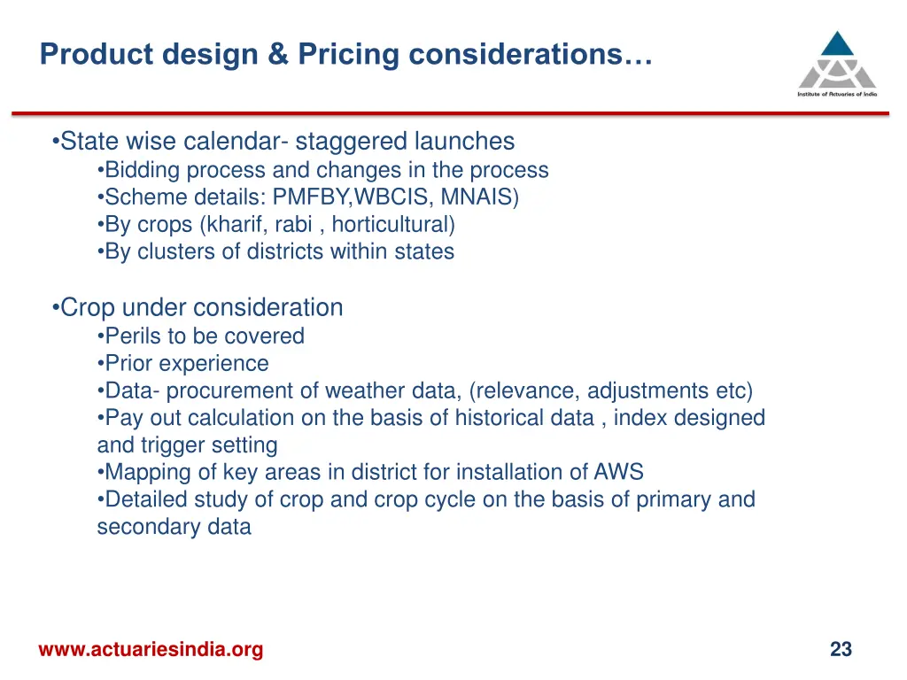 product design pricing considerations