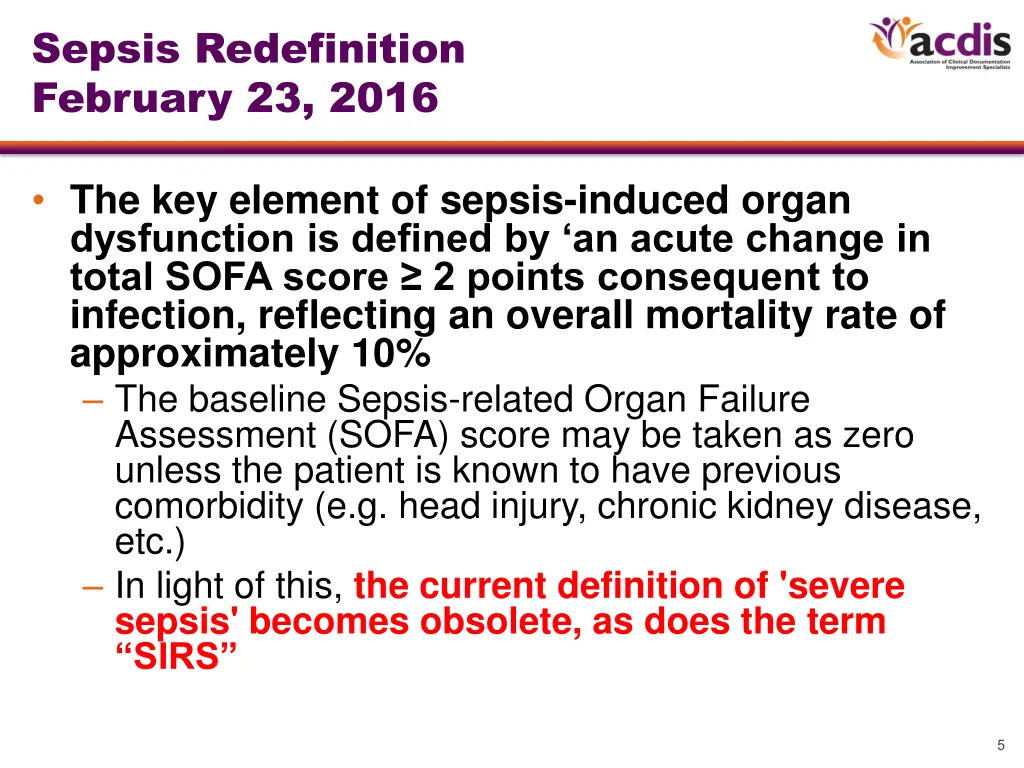 sepsis redefinition february 23 2016 1