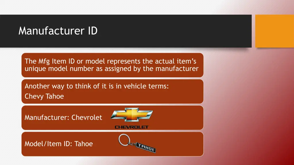 manufacturer id