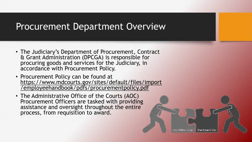 procurement department overview