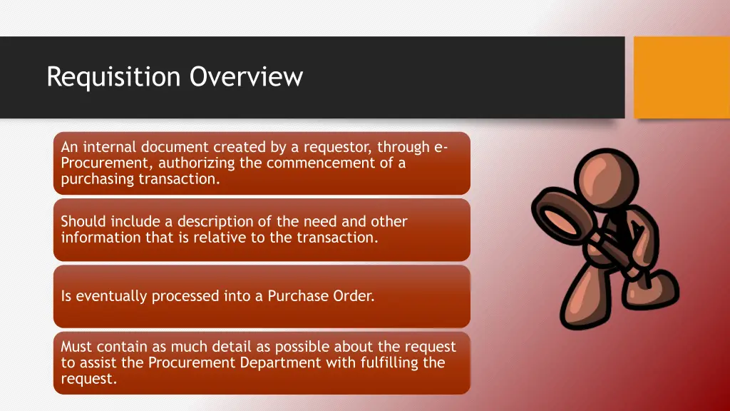 requisition overview