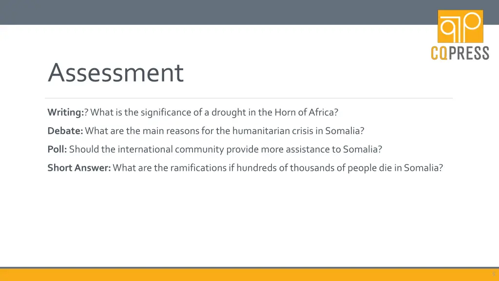 assessment