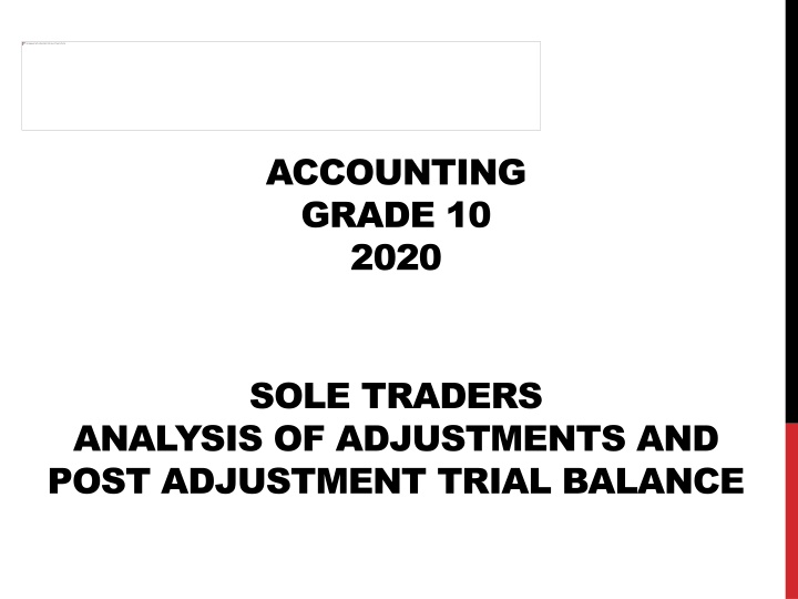 accounting grade 10 2020