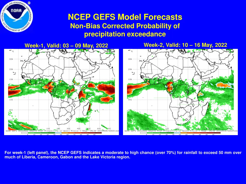 ncep gefs model forecasts non bias corrected