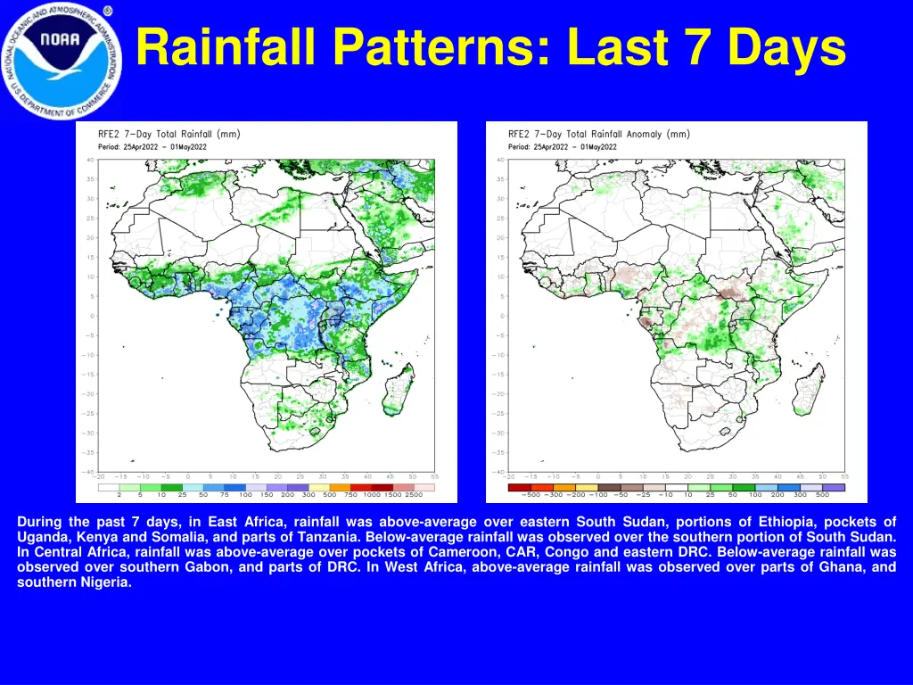 rainfall patterns last 7 days