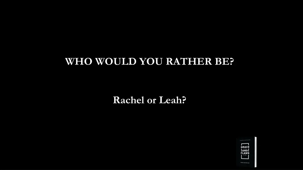 who would you rather be