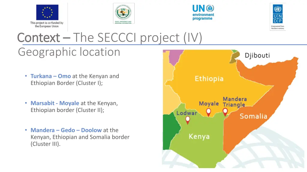 context context the seccci project iv geographic