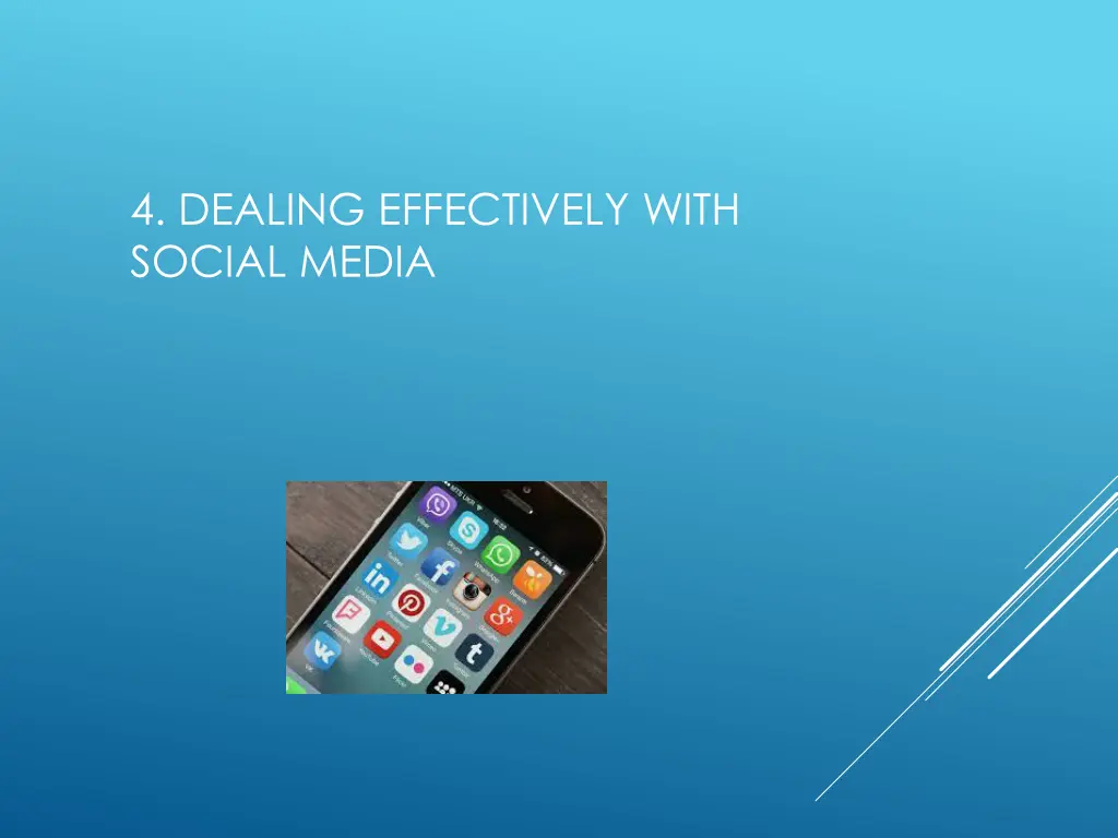 4 dealing effectively with social media